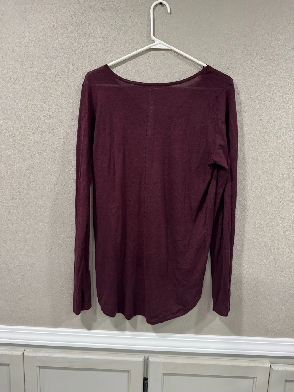 Lululemon Yin Time Long Sleeve V Neck Pullover